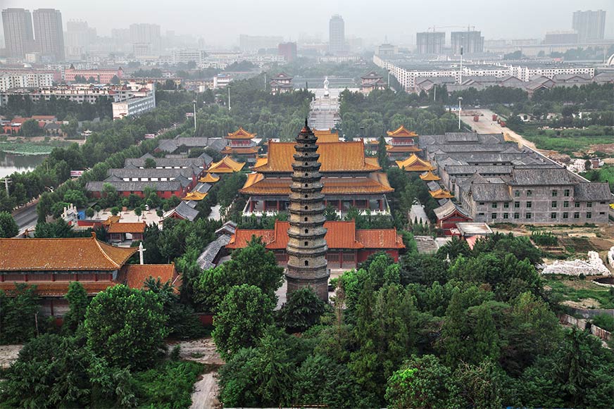 汶上宝相寺全景
