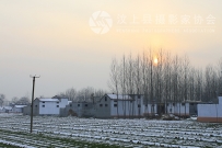 雪后村庄