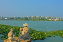 汶上南湖风光
