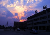 晚霞夕照---手机拍