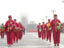汶上县2013元宵节农民艺术汇演照片