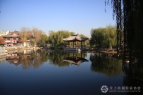 汶上宝相寺景区难得的好天气