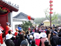莲花湖湿地中都民俗馆•大花轿婚礼